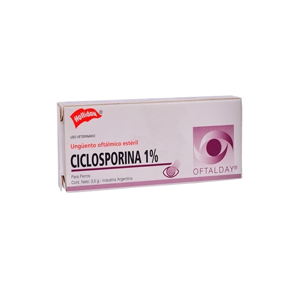 Ciclosporina 1% Holliday - Sebastian - Veterinaria Sebastian