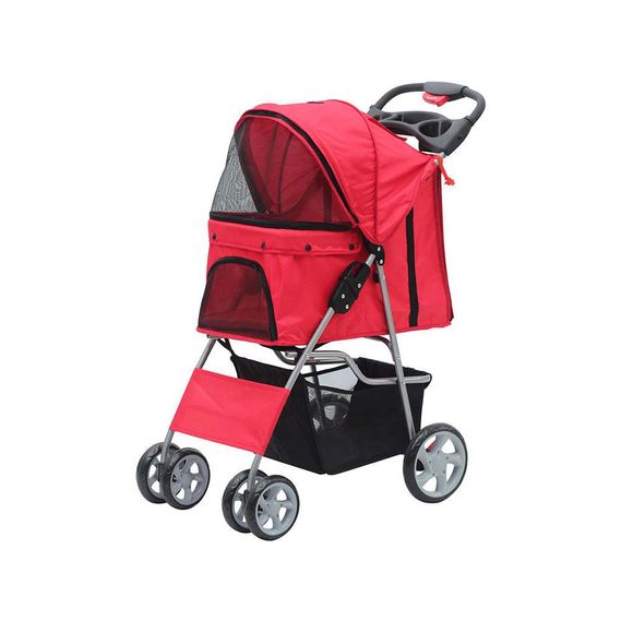 Carrito-De-Paseo-Rojo-Pawise