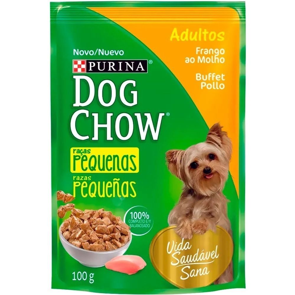 dog chow pouch