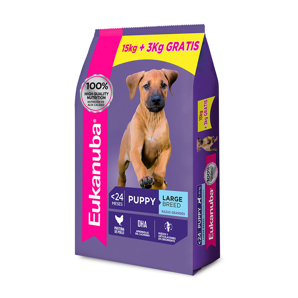 eukanuba puppy large breed 3kg